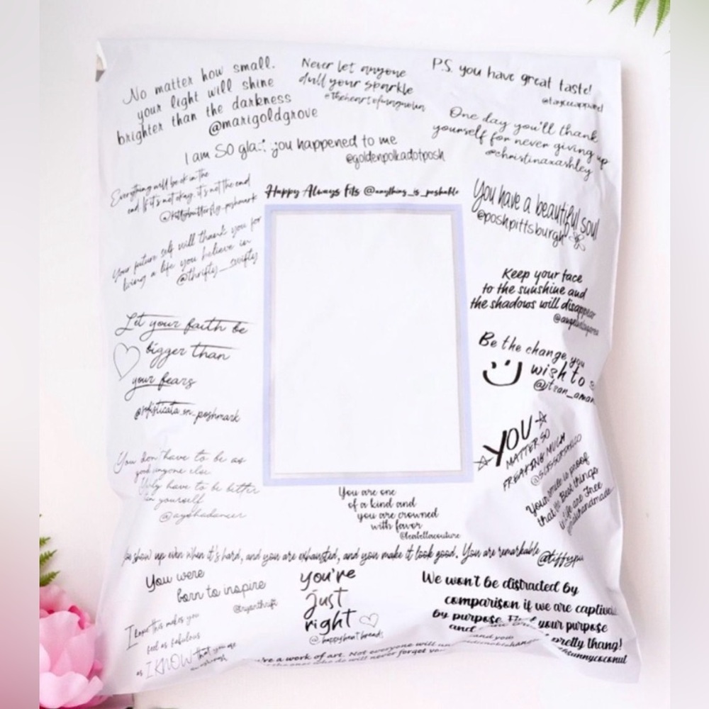 White (10) Empowered Women Shipping Mailer